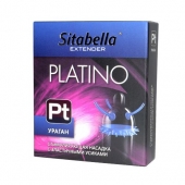 Стимулирующая насадка с усиками и шипиками Platino  Ураган - Sitabella - купить с доставкой в Калининграде