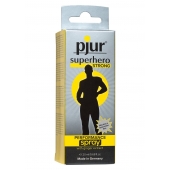 Спрей-пролонгатор длительного действия pjur SUPERHERO Strong Spray - 20 мл. - Pjur - купить с доставкой в Калининграде