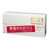 Супер тонкие презервативы Sagami Original 0.01 - 5 шт. - Sagami - купить с доставкой в Калининграде