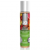 Смазка с ароматом тропических фруктов JO Flavored Tropical Passion - 30 мл. - System JO - купить с доставкой в Калининграде
