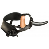 Женский страпон с вагинальной пробкой Woman Strap - 12 см. - LOVETOY (А-Полимер) - купить с доставкой в Калининграде