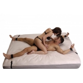 Бондаж для фиксации на кровати Frisky Bedroom Restraint Kit - XR Brands - купить с доставкой в Калининграде