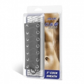 Сбруя на член на шнуровке 5  Cock Sheath - BlueLine - купить с доставкой в Калининграде