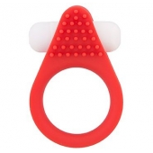 Красное эрекционное кольцо LIT-UP SILICONE STIMU RING 1 RED - Dream Toys - в Калининграде купить с доставкой