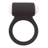 Чёрное эрекционное виброкольцо LIT-UP SILICONE STIMU RING 3 BLACK - Dream Toys - в Калининграде купить с доставкой