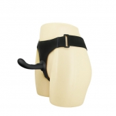 Страпон с изогнутой головкой Ultra Harness Curvy Dildo - 15,8 см. - Baile - купить с доставкой в Калининграде