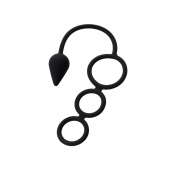 Тройное эрекционное кольцо с анальным хвостом Drop S-size - Erotist Adult Toys - в Калининграде купить с доставкой