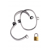 Металлические наручники на замке - ToyFa - купить с доставкой в Калининграде