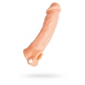 Удлиняющая насадка на пенис с вибрацией - 18,5 см. - ToyFa - в Калининграде купить с доставкой