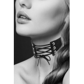 Оригинальный ошейник-чокер со шнуровкой - Bijoux Pour Toi - купить с доставкой в Калининграде