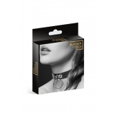 Узенький ошейник из полиуретана с кольцом - Bijoux Pour Toi - купить с доставкой в Калининграде