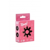 Чёрное эрекционное кольцо Rings Gear - Lola Games - в Калининграде купить с доставкой
