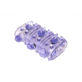 Фиолетовая насадка на пенис Rings Armour - Lola Games - в Калининграде купить с доставкой