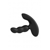 Черный силиконовый стимулятор простаты Levett Nitoc с пультом ДУ - Levett - в Калининграде купить с доставкой