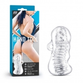 Прозрачный мастурбатор M for Men Hand Tool - Blush Novelties - в Калининграде купить с доставкой