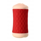 Двухсторонний мастурбатор JOS  NADIN в красном цилиндре - JOS - в Калининграде купить с доставкой