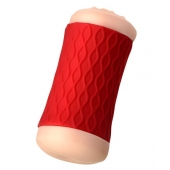 Двухсторонний мастурбатор JOS  NADIN в красном цилиндре - JOS - в Калининграде купить с доставкой