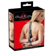 Фиксация на шею и запястья Bad Kitty Neck and Hand Restraints - Orion - купить с доставкой в Калининграде