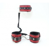 Кожаный БДСМ-набор - БДСМ Арсенал - купить с доставкой в Калининграде