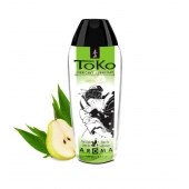 Интимный гель TOKO Pear   Exotic Green Tea с ароматом груши и зеленого чая - 165 мл. - Shunga - купить с доставкой в Калининграде