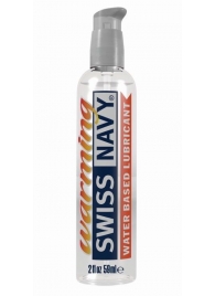 Разогревающий лубрикант на водной основе Swiss Navy Warming Lube - 59 мл. - Swiss navy - купить с доставкой в Калининграде