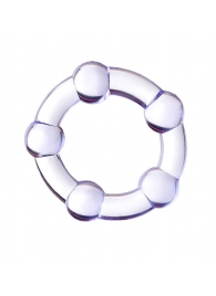 Фиолетовое эрекционное кольцо A-Toys - A-toys - в Калининграде купить с доставкой