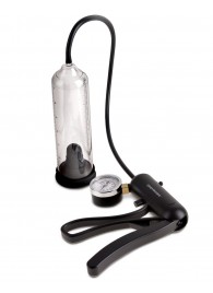 Вакуумная мужская помпа с датчиком давления Pro-Gauge Power Pump - Pipedream - в Калининграде купить с доставкой