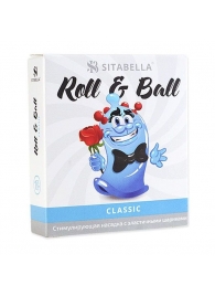 стимулирующий презерватив-насадка Roll   Ball Classic - Sitabella - купить с доставкой в Калининграде