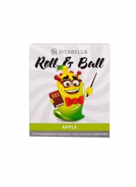 Стимулирующий презерватив-насадка Roll   Ball Apple - Sitabella - купить с доставкой в Калининграде