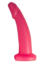 Розовый плаг-массажёр для простаты - 13,5 см. - LOVETOY (А-Полимер) - в Калининграде купить с доставкой