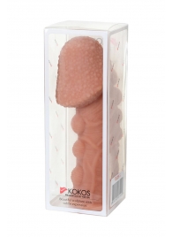 Насадка на фаллос с пузыриками, венками и ребристостью KOKOS Extreme Sleeve 09 - 12,7 см. - KOKOS - в Калининграде купить с доставкой