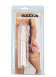 Насадка-удлинитель из прозрачного силикона LIDL EXTRA SILICONE PENIS EXTENSION - Seven Creations - в Калининграде купить с доставкой