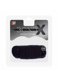 Черная веревка для связывания BONDX LOVE ROPE - 10 м. - Dream Toys - купить с доставкой в Калининграде