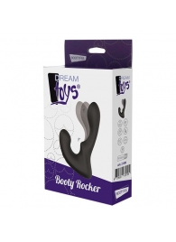 Чёрный массажер простаты с 2 моторами BOOTY ROCKER - Dream Toys - в Калининграде купить с доставкой