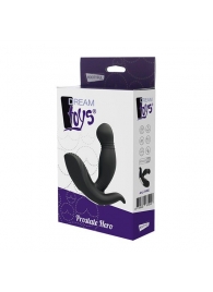 Черный вибромассажер простаты PROSTATE HERO - Dream Toys - в Калининграде купить с доставкой
