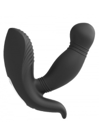 Черный вибромассажер простаты PROSTATE HERO - Dream Toys - в Калининграде купить с доставкой