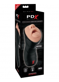 Мастурбатор-ротик Deep Throat Vibrating Stroker - Pipedream - в Калининграде купить с доставкой