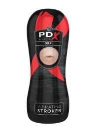 Мастурбатор-ротик Vibrating Oral Stroker - Pipedream - в Калининграде купить с доставкой