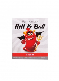 Стимулирующий презерватив-насадка Roll   Ball Cherry - Sitabella - купить с доставкой в Калининграде