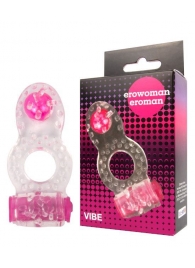 Прозрачное эрекционное кольцо Erowoman-Eroman - Erowoman-Eroman - в Калининграде купить с доставкой