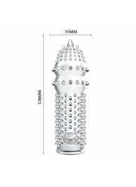 Закрытая прозрачная насадка Crystal sleeve - 14,2 см. - Erowoman-Eroman - в Калининграде купить с доставкой
