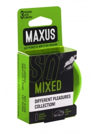 Презервативы в железном кейсе MAXUS Mixed - 3 шт. - Maxus - купить с доставкой в Калининграде