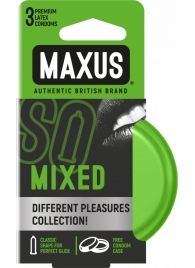 Презервативы в железном кейсе MAXUS Mixed - 3 шт. - Maxus - купить с доставкой в Калининграде