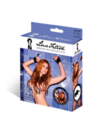 Наручники с присосками Sexy Suction - Lux Fetish - купить с доставкой в Калининграде