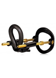 Черный экстендер-растяжитель пениса - Sex Expert - в Калининграде купить с доставкой