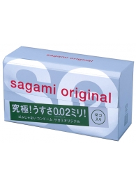 Ультратонкие презервативы Sagami Original - 12 шт. - Sagami - купить с доставкой в Калининграде