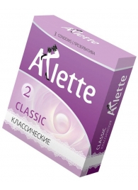 Классические презервативы Arlette Classic - 3 шт. - Arlette - купить с доставкой в Калининграде