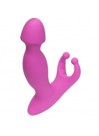 Розовый стимулятор простаты с усиками - 15 см. - 4sexdreaM - в Калининграде купить с доставкой