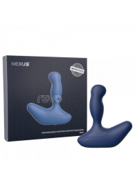Синий вибромассажер простаты NEXUS REVO 2.0 с вращающейся головкой - Nexus Range - в Калининграде купить с доставкой