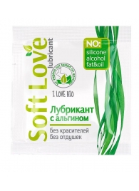 Пробник лубриканта на водной основе Soft Love - 3 гр. - Биоритм - купить с доставкой в Калининграде